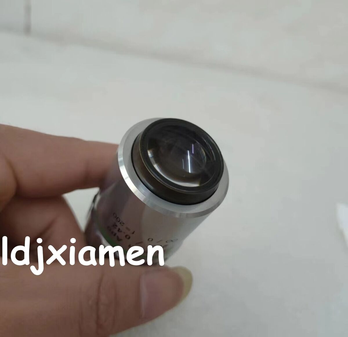 1PC used Mitutoyo M Plan Apo 20X/0.42 ∞/0 f=200 objective 1PC used Mitutoyo M Plan Apo 20X/0.42 ∞/0 f=200 objective