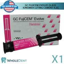 GC Dental Evolve Glass Luting Permanent Cement Restorative Syringe Dental GIC