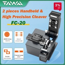 2 Pieces FC-20 High Precision Fiber Cleaver With 48000 Blade Life Ship From USA