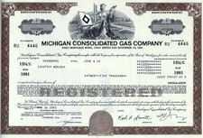 Michigan Consolidated Gas Company, 1983, 15 5/8% Bond due 1991 (25.000 $)