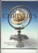 CHRISTIE’S Scientific Engineering Medical Instruments Train Ship Models Catalog 