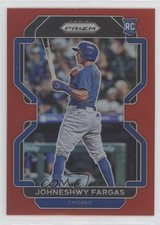 2022 Panini Prizm Tier II Red Prizm Johneshwy Fargas #144 0bt4