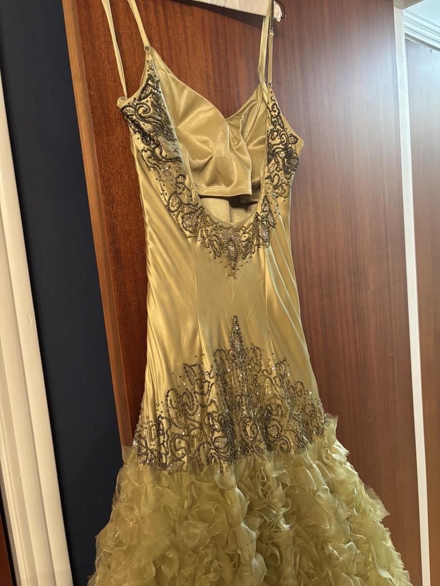 SilviaDesignのスタンダードドレス Vintage Y2K Sue Wong Formal Prom Dress | eBay