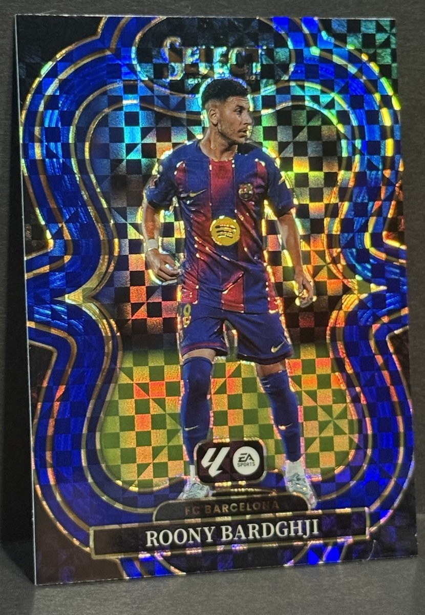 2025-26 Panini Select La Liga Barcelona Roony Bardghji Mezzanine