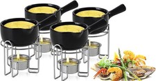 Butter Warmer for Seafood Set of 4 Ceramic Lobster Butter Warmers with 4 Pieces