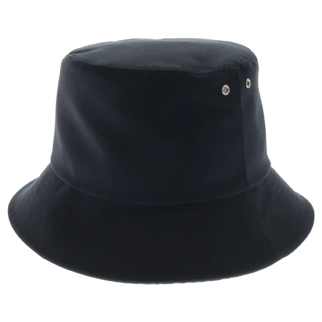 Chapeau seau oblique Christian Dior noir nylon coton 95TDD923A130 occasion 53d1aba41