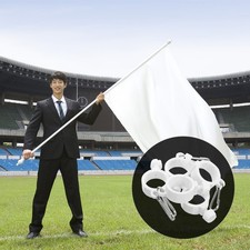  Anneaux de montage avec Clips pour mât de drapeau, 5 pièces, anneaux de montage