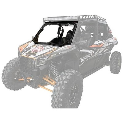 Tusk UTV Full View Glass Windshield with Windshield Wiper for Teryx KRX 1000