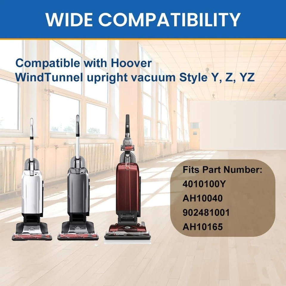 Type Y HEPA Vacuum Bags for Hoover WindTunnel Upright Style Y, Z - Image 2 of 4