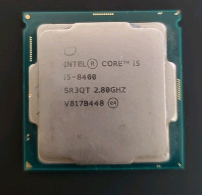 Intel Core i5-8400 2.80GHz 6-Core 9MB LGA1151 Desktop CPU Processor (SR3QT) -