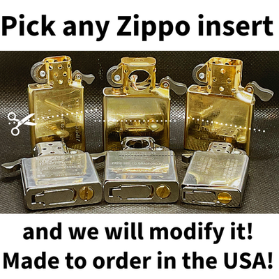 Real Zippo STASH Lighter-Actually Works! Hidden Compartment