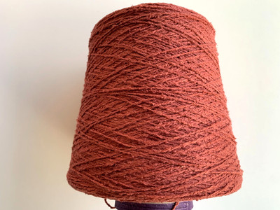 100% Bouretteseide Konenwolle Garn Art. SETA BOURETTE 2/9000 Color ROSEWOOD