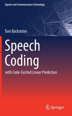 Bckstrm - Sprachcodierung mit Code-aufgeregte lineare Vorhersage - Neu - J555z
