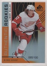 2018 SP Game Used Authentic Rookies Orange Rainbow 85/100 Libor Sulak #154 gz3