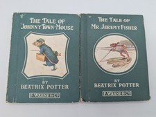 Beatrix Potter -The Tale of Johnny Town-Mouse(1946) and Mr. Jeremy Fisher(1934)