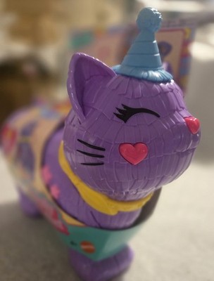 Mattel - Polly Pocket Celebration Kitty Large Piñata Compact [New Toy]