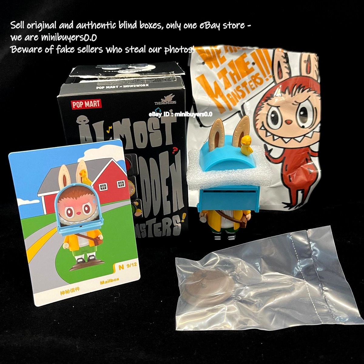 POP MART Labubu The Monsters Almost Hidden Series Figure