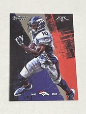 2015 Topps Fire Football Silver #5 - Emmanuel Sanders RC - Denver Broncos