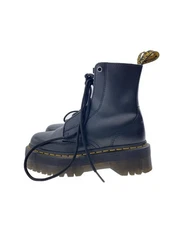 Used Dr. Martens Jarrick 8-Hole Platform Lace-Up Boots, US Size 5, Black Leather