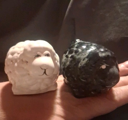 Salt Pepper Shakers Animals - Sheep