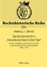 Das Bodenrecht in Neudeutschland über See | ...