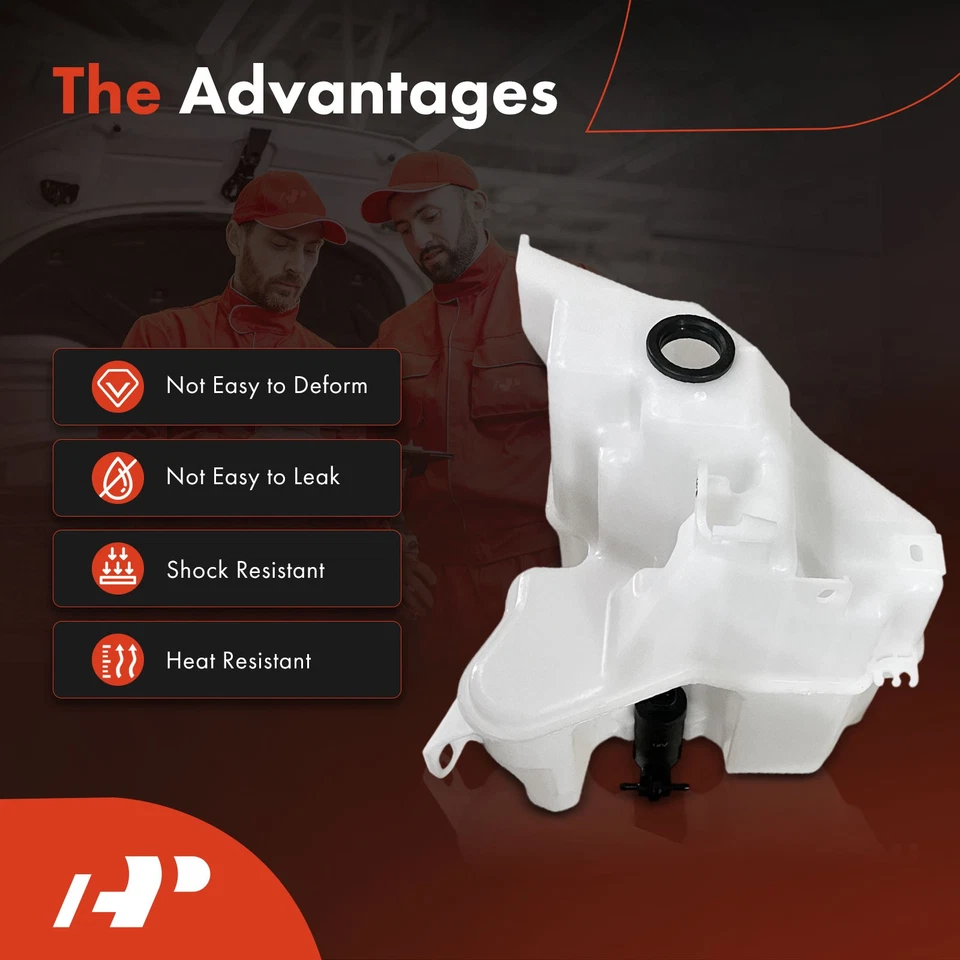 适用于丰田 Venza 的 A 级挡风玻璃洗衣机水库带泵、盖和传感器 — 第 3/4 张图片