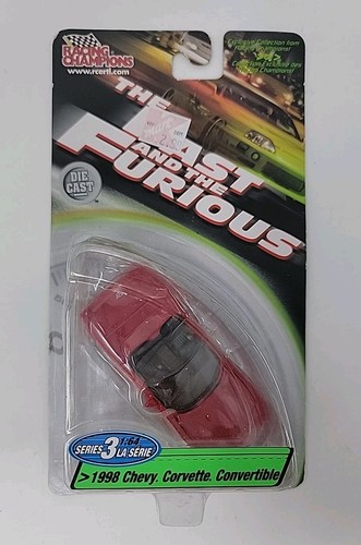 Chevy Corvette 2002 The Fast & The Furious 1998 convertible rojo serie 3 1:64 - Imagen 2 de 23