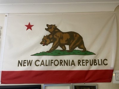 Fallout New Vegas New California Republic NCR Flagge 150 x 90 cm