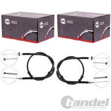 2X A.B.S. HANDBREMSSEIL HINTEN LINKS+RECHTS passend für FIAT 500 PANDA