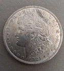 1921 Morgan Silver Dollar $1 Circulated US Coin 0.9 Fineness Business Strike