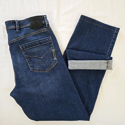 Bogner Germany Comfort Fit Dark Denim Jeans Men's EU 48 US 34 (32x30) Stretch