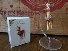 HALLMARK KEEPSAKE 2007 Peaceful Animals Reindeer Ornament VIP AD4081AI