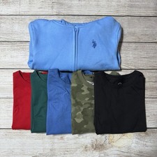 Boy Lot Of Clothes Size 4-5. NWT 5 Long Sleeve Tees And A Full Zip Jacket