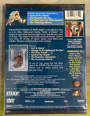 廃盤 DVD THE FANTASY WORLDS OF IRWIN ALLEN 廃盤 DVD THE FANTASY WORLDS OF IRWIN ALLEN 廃盤 DVD THE FANTASY
