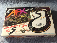 Aurora AFX Mario Andretti Challenge Race Set TESTED PLEASE READ