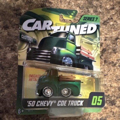 MGA Entertainment CarTuned Series 7 1950 Chevy COE Truck Diecast Green Custom