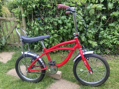 Custom Mini Schwinn stingray chopper bike 16in wheels great hot rod vw show  bike UK