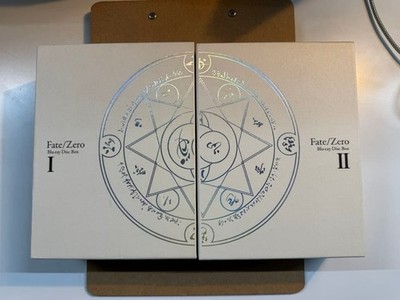 Fate/Zero Blu-ray Disc Box I & II Limited Edition Set English Subtitles Anime