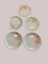Biltons Pottery England Spring Bouquet Side Plates X 5 17cm Diameter