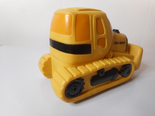 ERTL John Deere Yellow Danny Dozer Bulldozer Push Button Toy Johnny Tractor - Picture 8 of 12