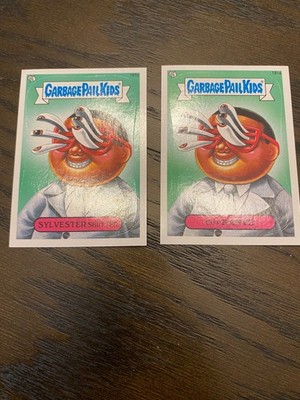 Topps Garbage Pail Kids 2013 - Cut Kanye And Sylvester Shutter 181a 181b