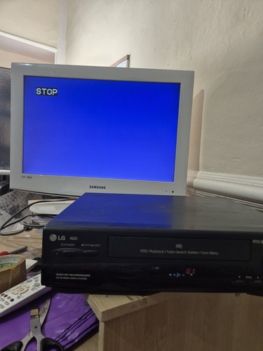 LG N23I VHS Player Kassettenrecorder NTSC Wiedergabe getestet & funktionsfähig mit Fernbedienung - Bild 3 von 24