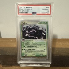 Pokemon Muk EX Holo Dragon 96 PSA 10 Gem Mint