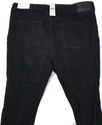 American Eagle Pants Mens 40x30 Black Flex Slim Fit Corduroy 5 Pocket Casual