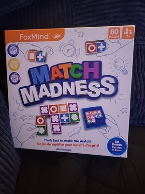 FoxMind Match Madness Game New In Box Ages 7+