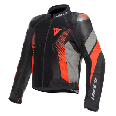 DAINESE SUPER RIDER 2 ABSOLUTESHELL JACKET Black/Red Size 48/56
