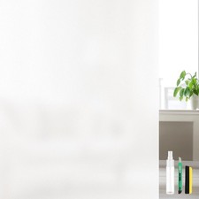 Window Privacy Film, Frosted Glass Static Cling Non-Adhesive Window Cover For...