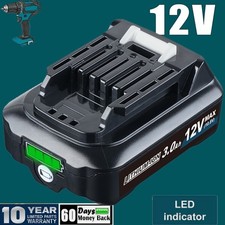 3.0Ah BL1041B Battery 12V For Makita Max CXT Li-ion BL1021B BL1020 BL1015 BL1016