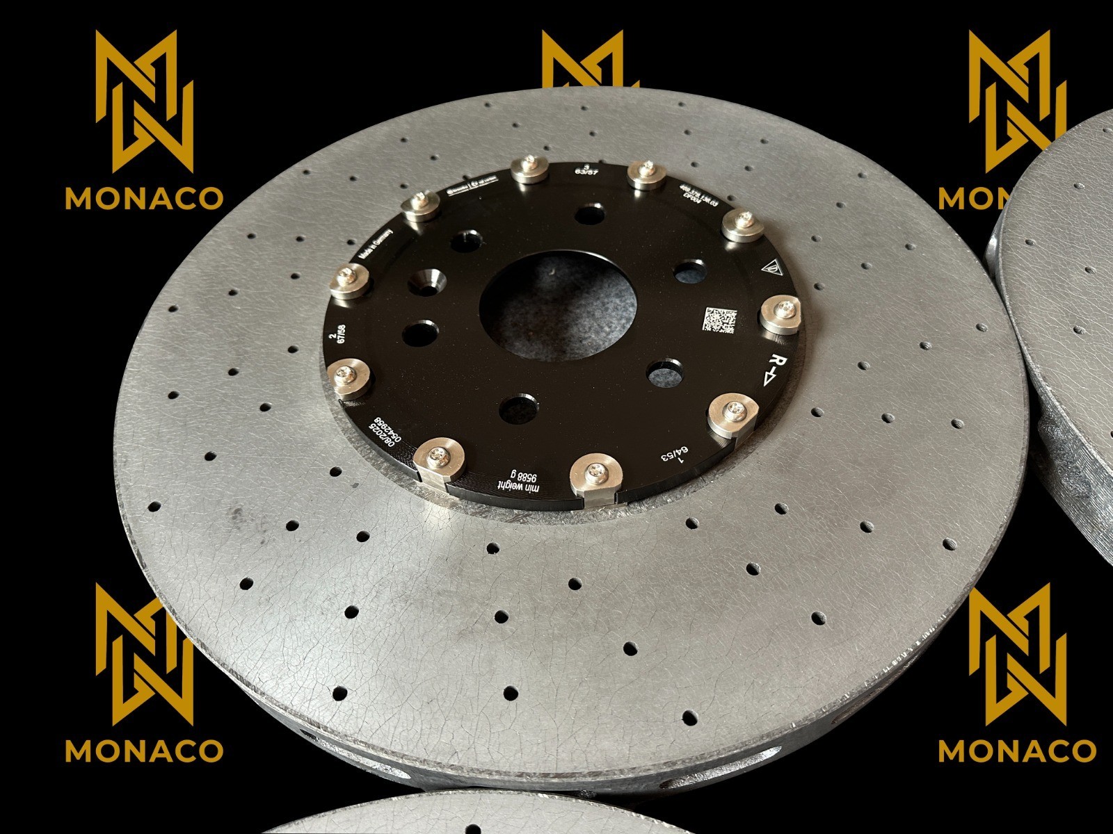 Bentley Continental GT Speed Bentayga Carbon Ceramic Rotors Front Rear Package