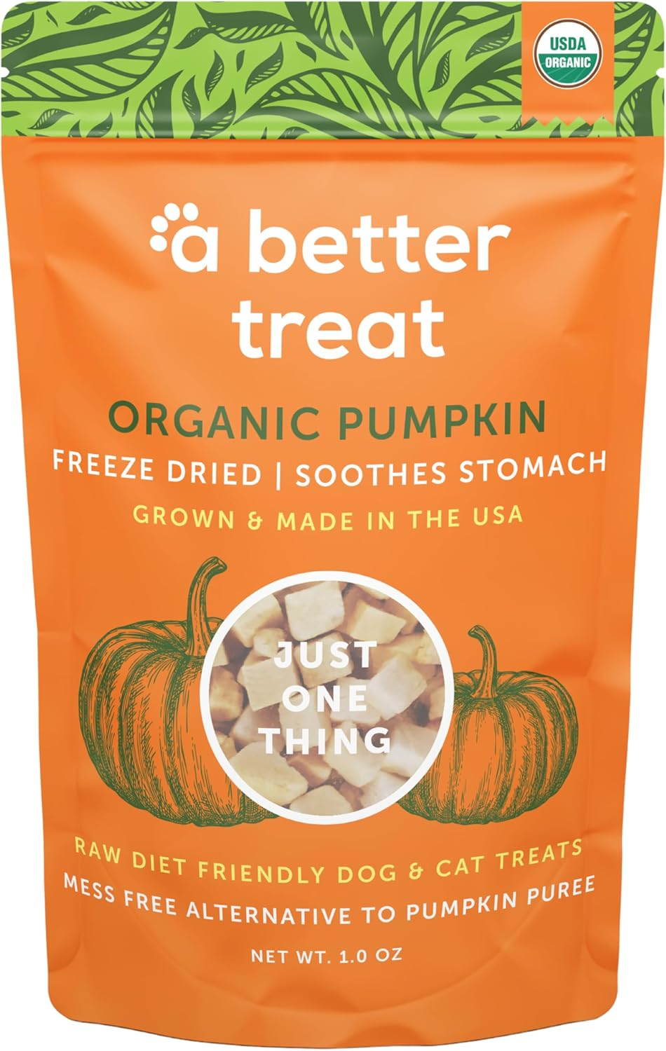 Natural Pumpkin Pet Treats – Organic, Diabetic-Friendly, Freeze-Dried for Dogs